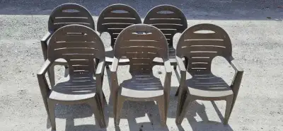 6 Lawn chairs , View more