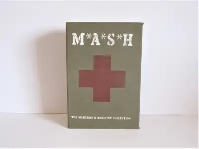 M*A*S*H The Martinis & Medicine Collection Box DVDs. Includes handbook and Special Features disc 1&2...