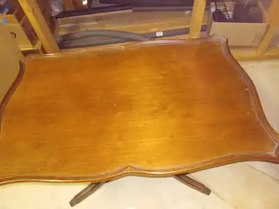 VINTAGE SCULPTED EDGE COFFEE TABLE, View more