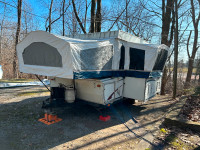 Rockwood Pop-Up Trailer with Bump Out and Extras!