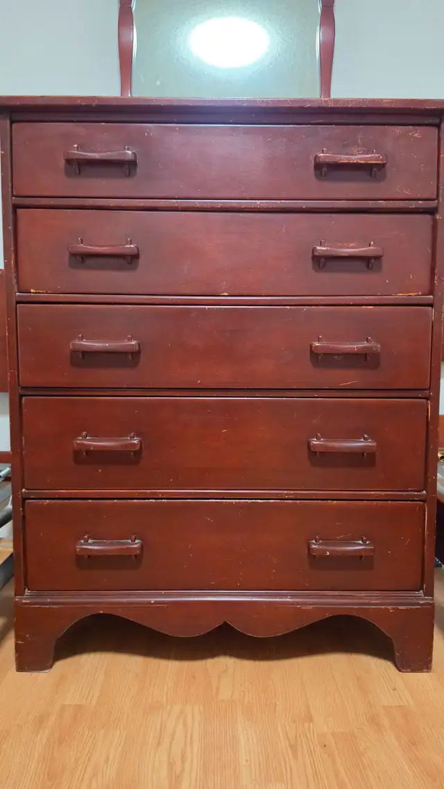Imperial Loyalist 1960s Maple Bedroom Set –Stamped & Complete in Dressers & Wardrobes in Calgary - Image 5