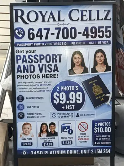 2 Canadian Passport Photo Pr Picture OCI USA Visa China Visa , View more