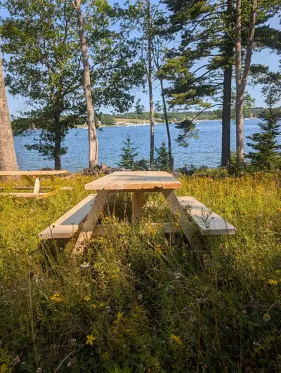 6 ft picnic table with delivery, View more