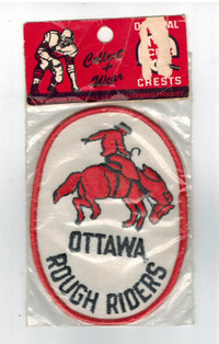 Ottawa Rough Riders Sew on Patch
