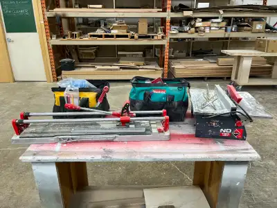 Till saw, tile cutter, tile tools  - Rubi 180, View more