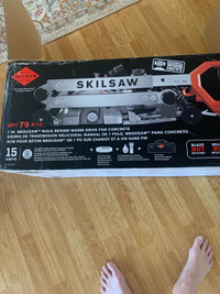 Skilsaw.  (Concrete saw)
