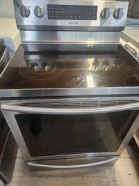 Stainless steel, ceramic top self cleaning convection oven 400.0