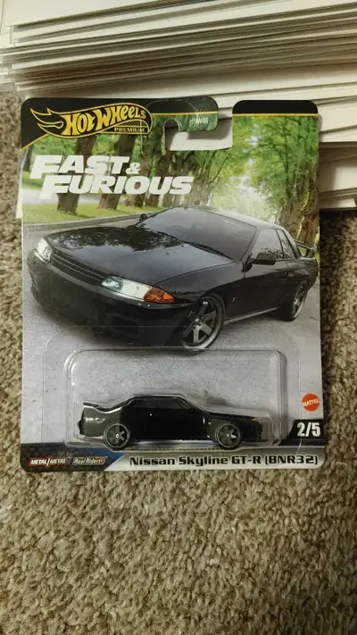 Hot Wheels Premium Fast & Furious -Furious 7 Nissan Skyline GT-R, View more