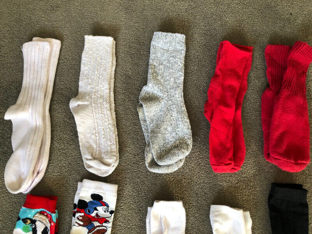 Lot of ladies socks preowned - 10 pairs variety in Women's - Other in Calgary - Image 3