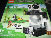 Pre built Lego Minecraft 'The Panda Haven'
