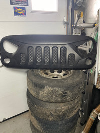 Jeep wrangler front grill