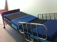 Fully Electric Hospital Bed  with ROHO medical mattress