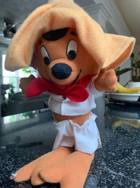 Vintage Warner Brothers Characters Speedy Gonzales Plush Mighty