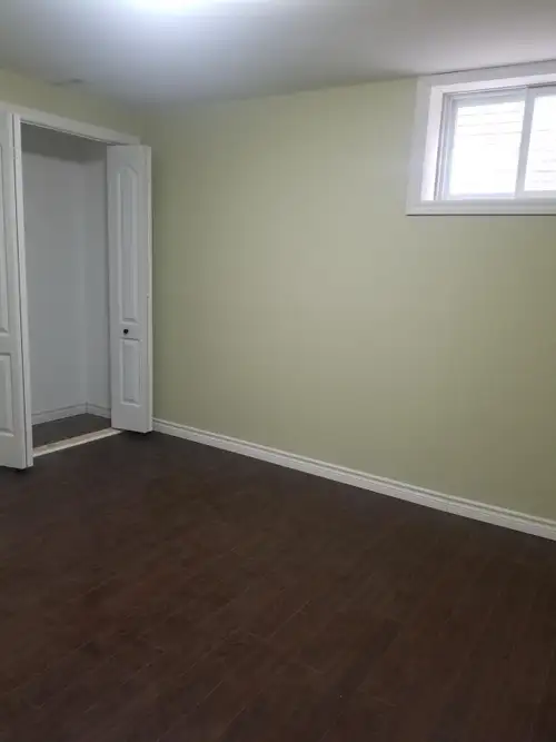 Two bedrooms basement for rental … own walk way , kitchen, full bathroom, living room and laundry ar...