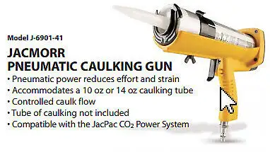JACMORR PNEUMATIC CAULKING GUN - BNIB, View more