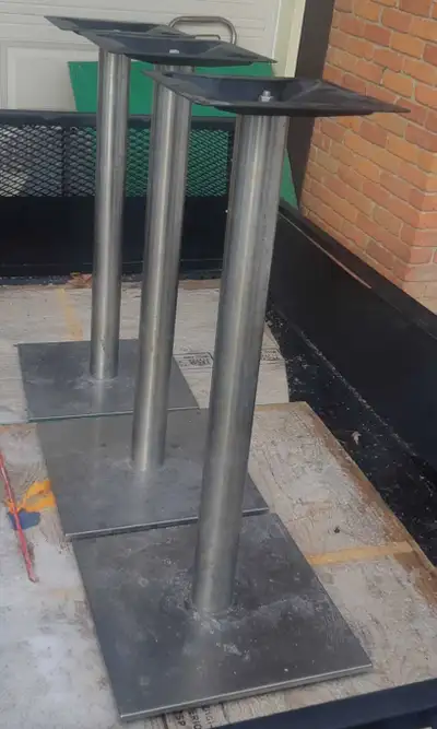 table legs stainless x3, View more