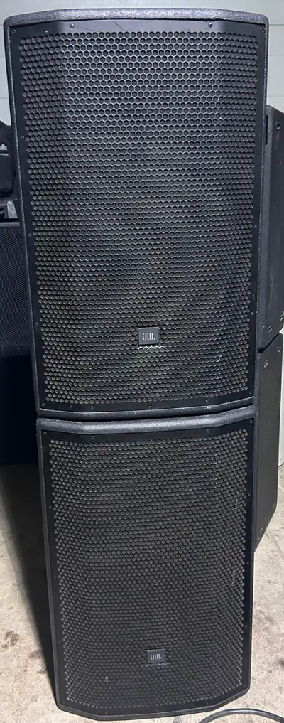 Pair Of Used JBL PRX815W 15" Self Powered Full Range Speakers, View more