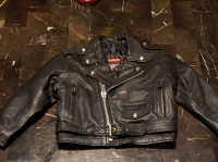 Kids Leather Jacket size Small