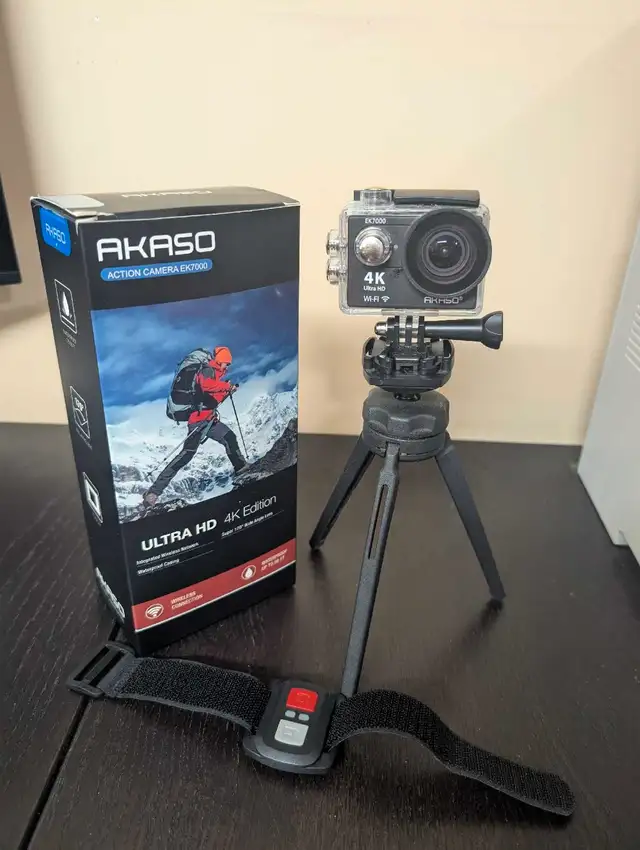 Akaso EK7000 4K WiFi Action Camera  in Cameras & Camcorders in City of Toronto - Image 3