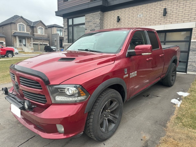 2014 RAM 1500 Sport HEMI Fully Loaded 129000KM 4X4 Leather NAVI in Cars & Trucks in City of Toronto