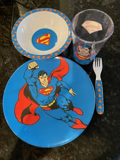 Superman Plate Set, View more