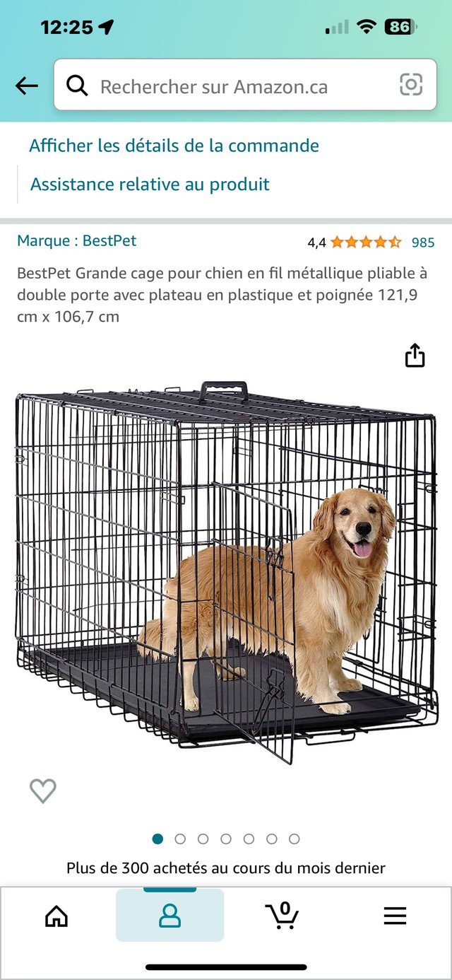 Cage a chien dans Accessoires  à Laval/Rive Nord