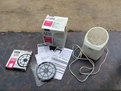 NEW AIR PURIFIER SYSTEM & 2 FILTERS, View more