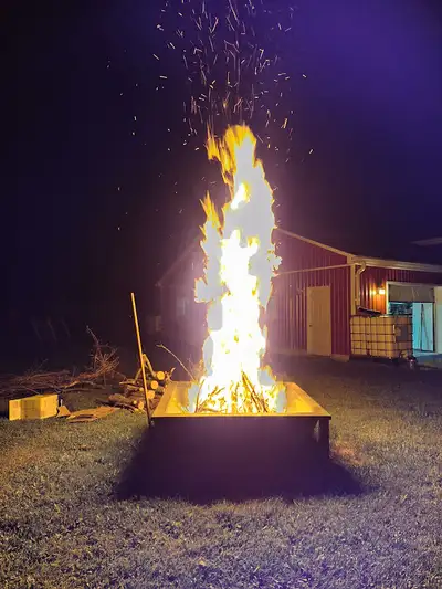 Custom made fire pits and inserts for stone brick and concreate, View more