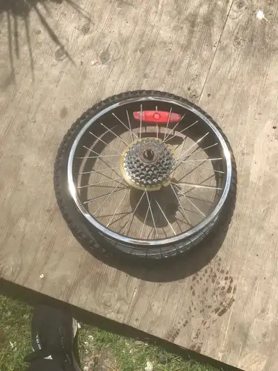 18” bike wheel, View more