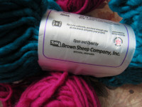 Burly Spun Yarn 1+ Skein Brown Sheep Co 100% Wool Bulky USA
