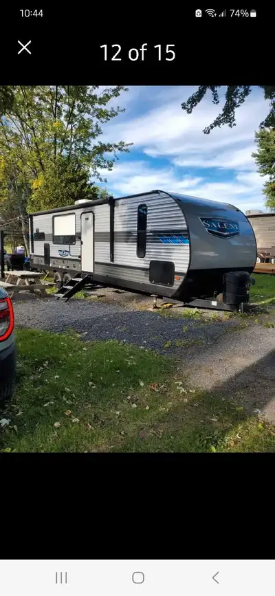 Barely used. I am selling my 2018 Forest River Grey Wolf Camper MK23. This camper is in great condit...