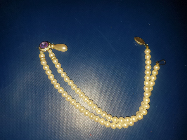 Real diamond necklace  amd earings in Jewellery & Watches in Grande Prairie - Image 4