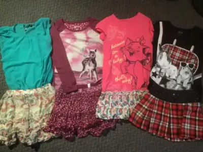 Girl clothes - dress and 2 piece set size 14, View more