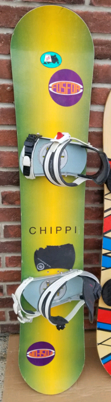 SNOWBOARD **WITH BINDINGS**
(Please Read The Description)