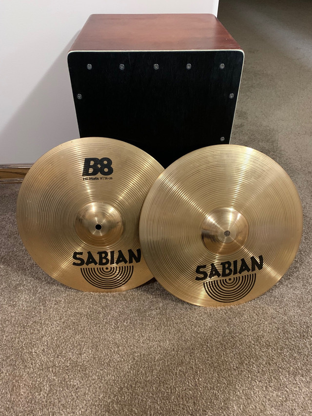 Sabian B8 High hats in Drums & Percussion in Regina