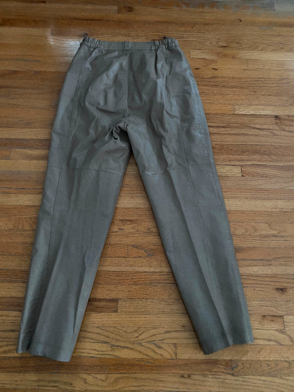 Women’s size 8 leather pants in Women's - Bottoms in Calgary - Image 3