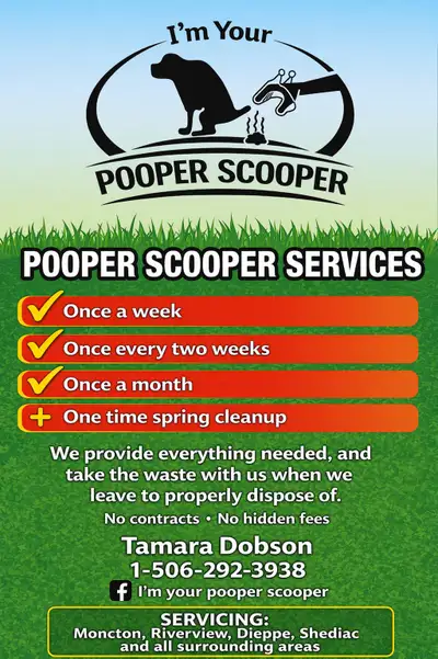 Pooper Scooper Services, View more