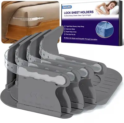 Lock Bed Sheet Holders BNIB, View more