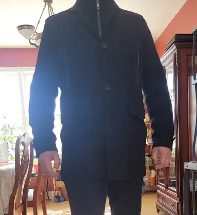 Men's Peacoat / warm jacket, overcoat. Size Medium - Large (and it became too small for me, as you c...