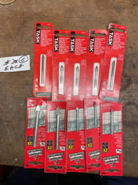 Glass and tile drill bits Different sizes $3 each 
