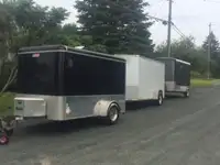 Enclosed (Motorcycle) trailer for rent