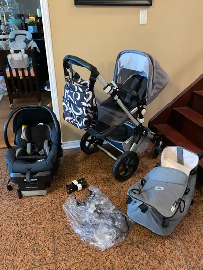 Bugaboo Cameleon 3 with bassinet and car seat , View more