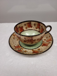 Vintage Japanese Tea Cup & Saucer