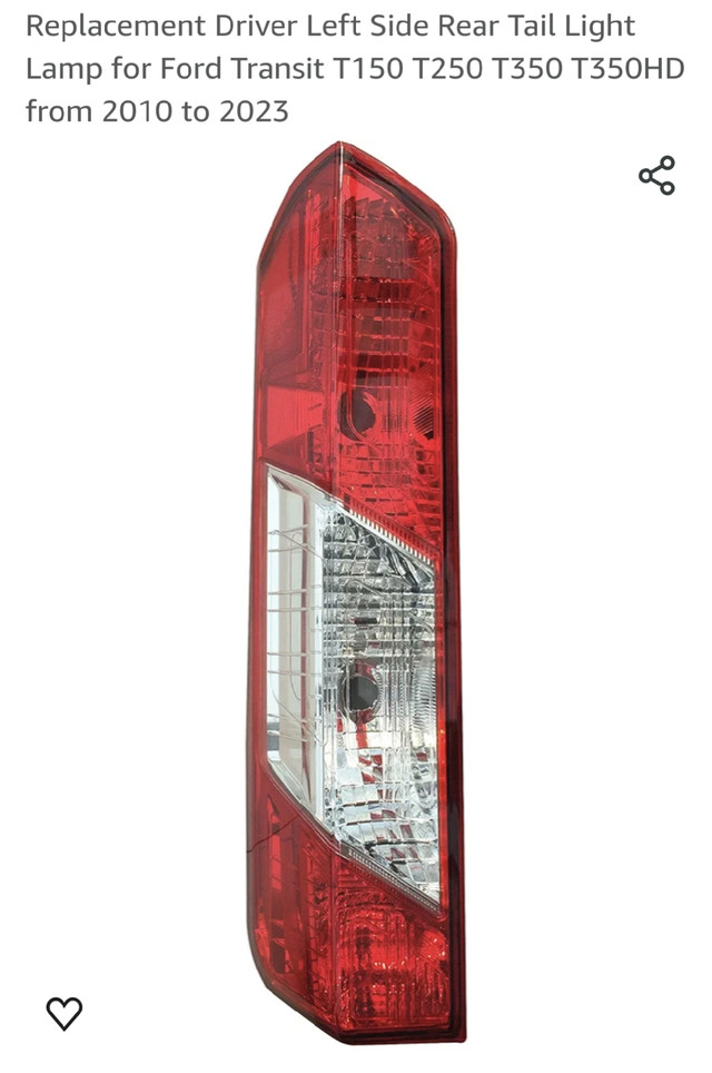 Left side rear light assembly ford transit  in Auto Body Parts in Dartmouth - Image 2
