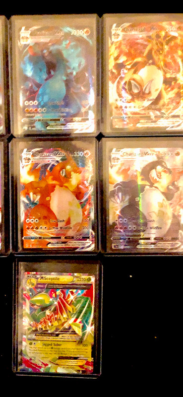Charizard Pokémon cards ultra rare rainbow hidden gates etc in Toys & Games in London - Image 2