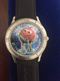 m&m Watch Mars Official Candy New Millenium Limited 1998