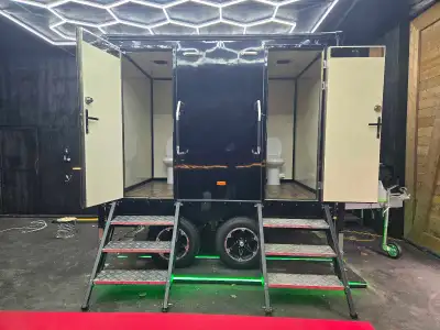 Washroom Trailer. Luxury Standards. Heavy-Duty Build., View more