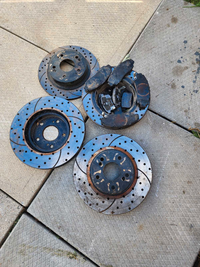Honda accord brake pads and rotors  in Cars & Trucks in Trenton - Image 3