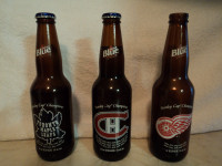 NHL Beer Bottles