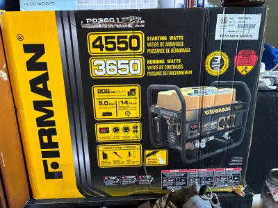 4550 watt generator new, View more